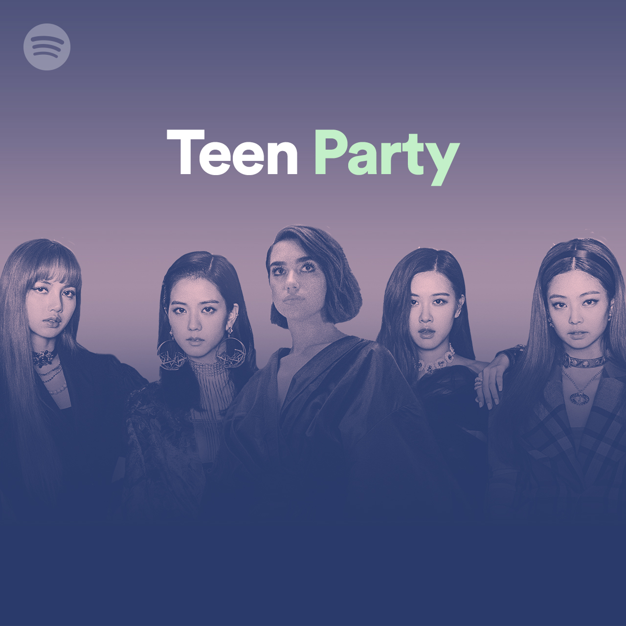 Dua Lipa và Black Pink chiếm lĩnh bữa tiệc âm nhạc Teen Party trên Spotify