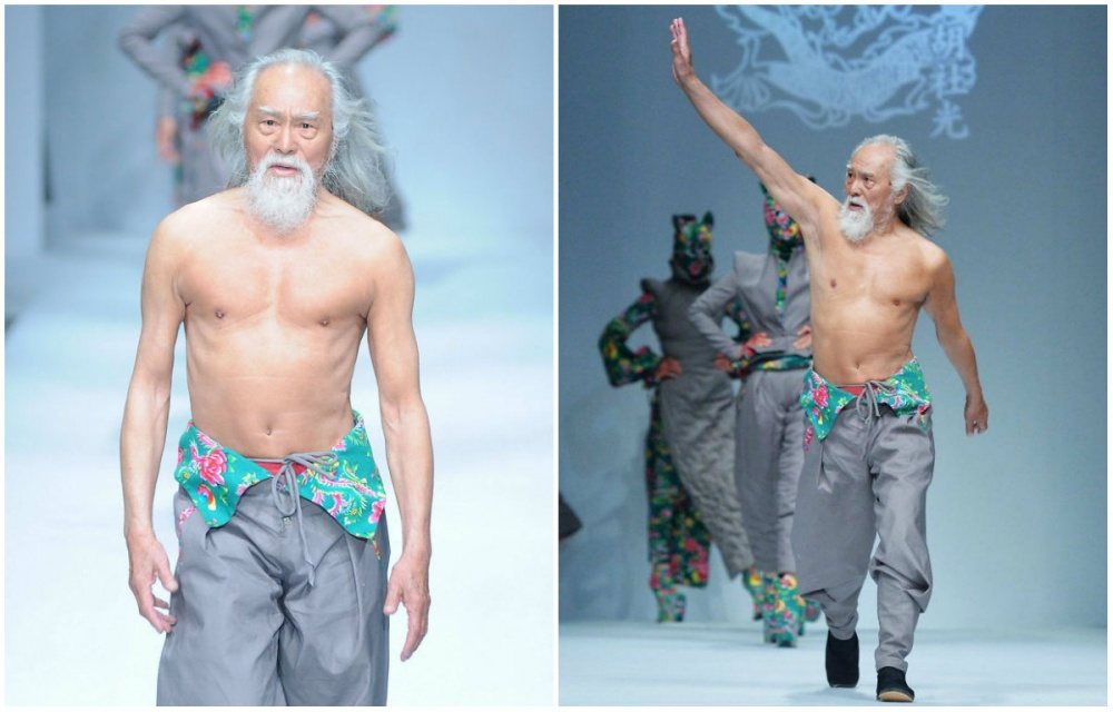Lão ông Wang Deshun: Hơn 80 tuổi vẫn tập gym, ăn vận sành điệu và ...