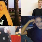 Chi Pu và loạt fashionista châu Á hòa mình cùng xu hướng áo thun đen in logo mới của Burberry