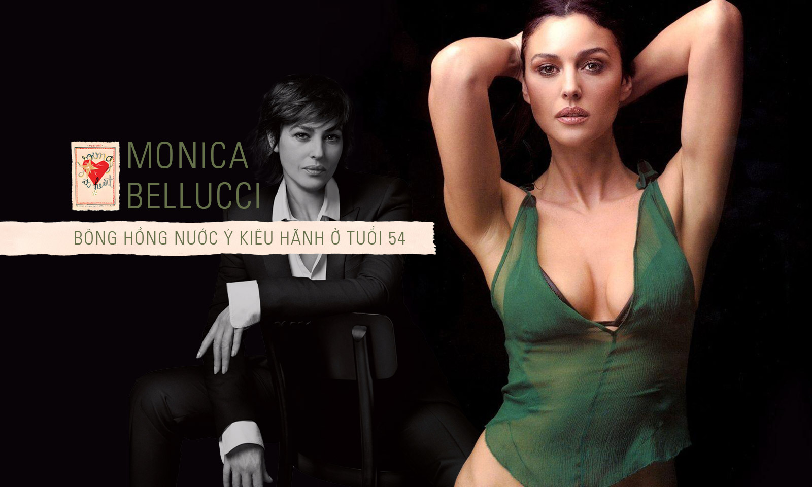 Monica Bellucci – Bông hồng kiêu hãnh tuổi 54 và gu thời trang bay bổng đậm chất Ý