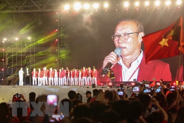 Lễ vinh danh Đoàn thể thao Việt Nam – Nhân niềm vui, thắp sáng ước mơ