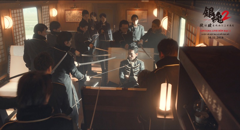 Chưa dừng lại ở đó, phần 2 sẽ là màn tái hiện cuộc chiến nội bộ của lực lượng cảnh sát Shinsengumi.