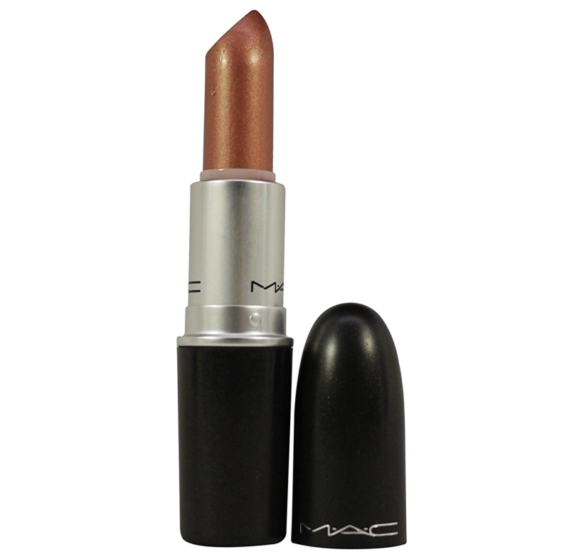 M.A.C Frost Lipstick màu Bronze Shimmer: Son thỏi có nhũ mịn và kết cấu mềm mượt, không làm khô môi