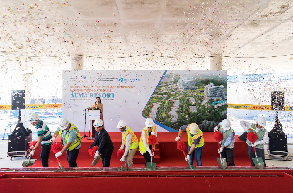 Công ty Hòa Bình hoàn thành giai đoạn hai dự án khu nghỉ dưỡng ALMA Nha Trang