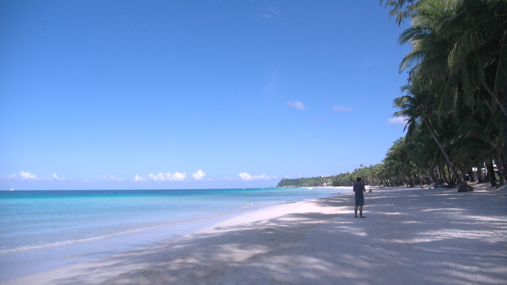 Đảo Boracay vào thời điểm mở cửa đón khách trở lại.