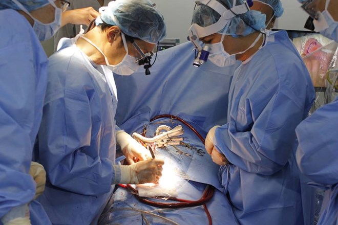 107 bệnh nhân được phẫu thuật tim bằng phương pháp Ozaki