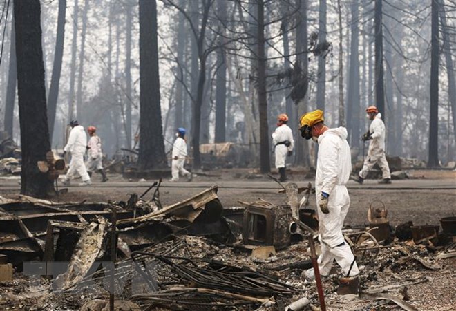 Mỹ thu thập ADN để nhận dạng nạn nhân cháy rừng tại California
