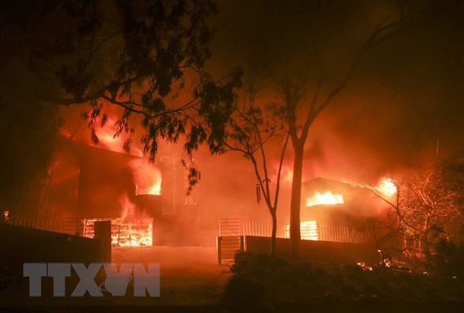Mỹ: Tìm thêm được 6 thi thể trong vụ cháy rừng ở California