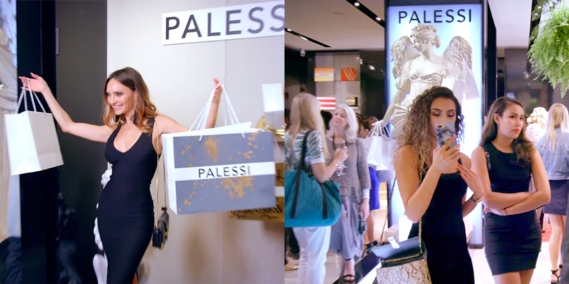 Các quý cô vô cùng háo hức khi mua những sản phẩm cao cấp của Palessi.