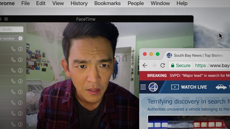 Nét mặt thần thái của John Cho trong Searching