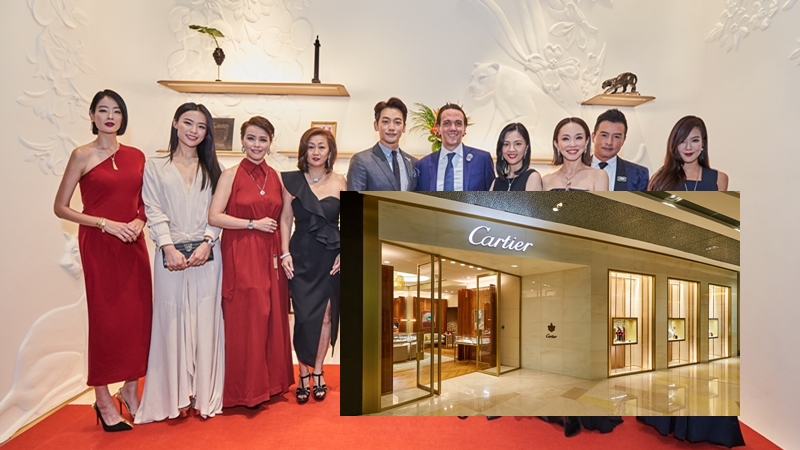 Bi Rain bảnh bao xuất hiện trong sự kiện khai trương cửa hàng Cartier tại Singapore