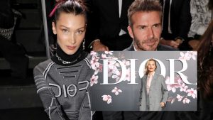 Kate Moss, Bella Hadid mặc đồ nam ngồi hàng ghế đầu show Dior Homme