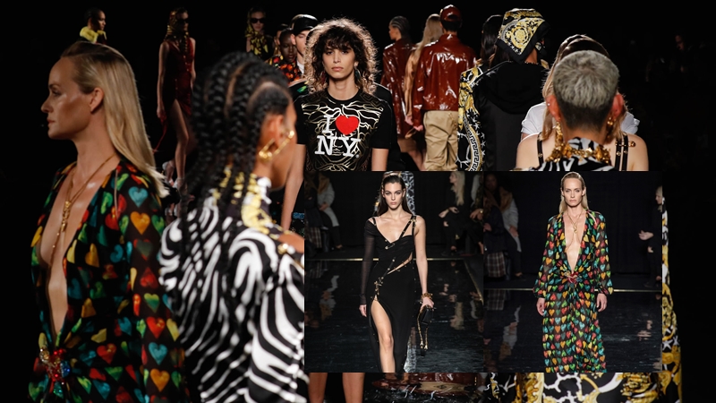 Donatelle Versace tái hiện lại các thiết kế kinh điển của Versace trong show diễn tại New York