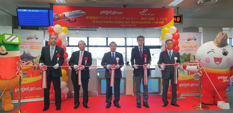 Vietjet mở rộng mạng bay Quốc tế đến Nhật Bản với đường bay thứ 3 kết nối Hà Nội và Tokyo