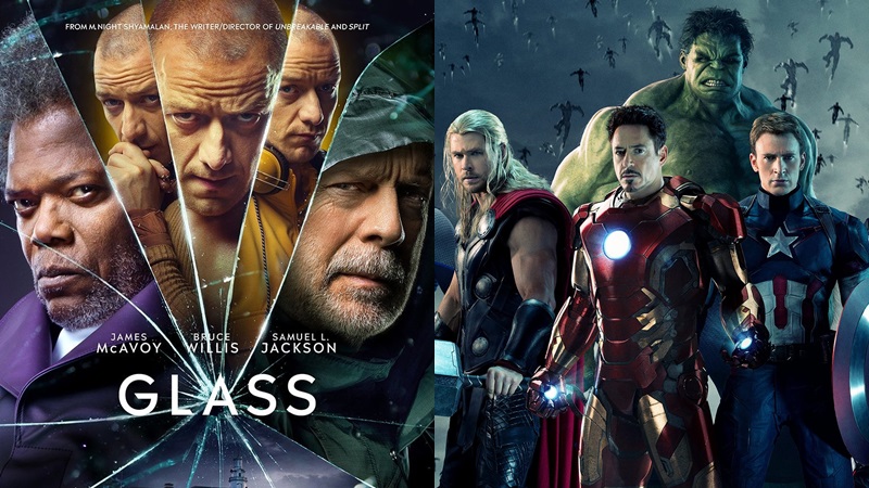 Những điểm khác biệt giữa vũ trụ “Glass” và vũ trụ các siêu anh hùng Marvel, DC
