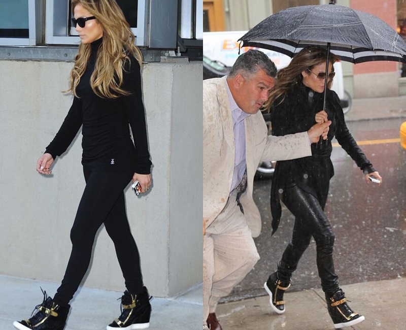 Đôi boot-heel của thương hiệu Ý – Giuseppe Zanotti được nữ ca sĩ Jennifer Lopez yêu thích cũng giảm đến 55%, từ 25.990.000VNĐ còn 11.696.000VNĐ.