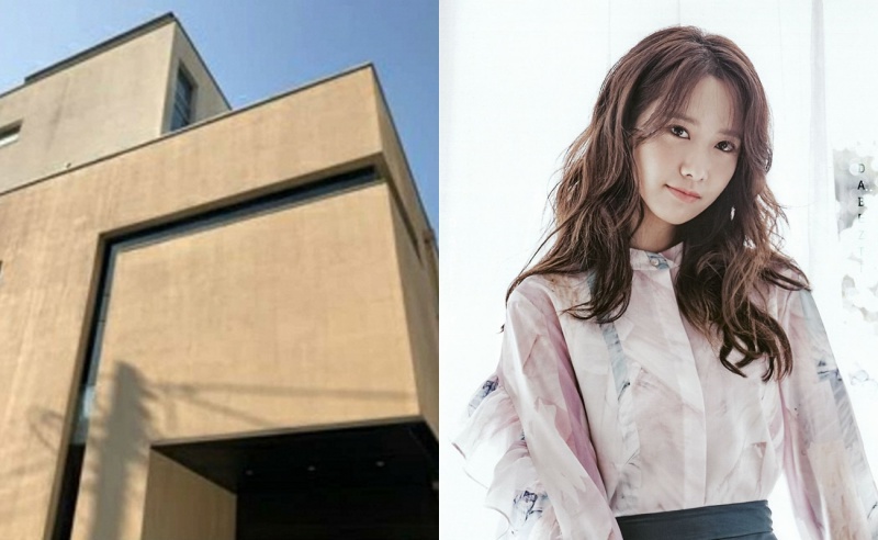 Bên ngoài ngôi nhà 6 tầng trị giá 200 tỷ đồng của YoonA.