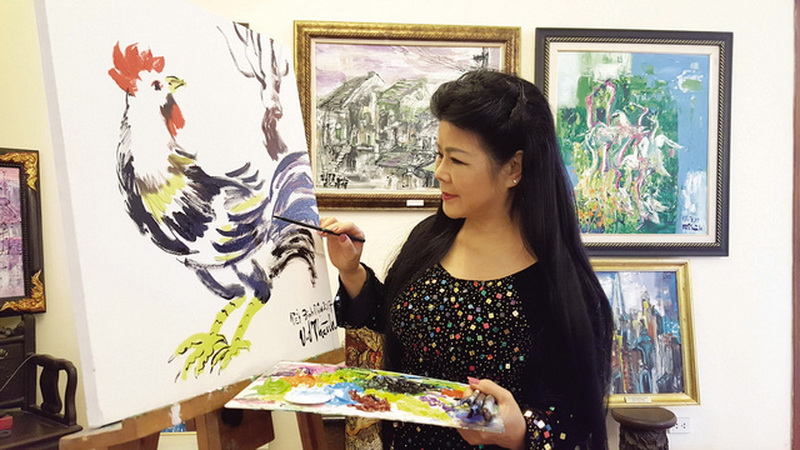 Triển lãm mỹ thuật Việt – Hàn cùng “tầm nhìn hài hòa” giữa nghệ sĩ hai nước