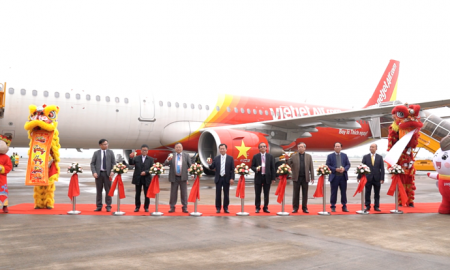 Vietjet khai trương đường bay TP.HCM–Vân Đồn (Quảng Ninh) Vietjet khai trương đường bay TP.HCM–Vân Đồn (Quảng Ninh)
