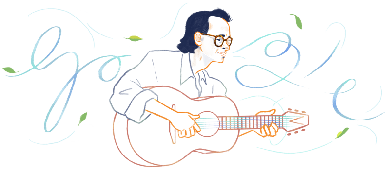 Google vinh danh cố nhạc sĩ Trịnh Công Sơn trong lần sinh nhật thứ 80