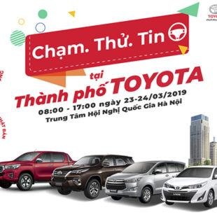 Toyota Việt Nam tổ chức sự kiện “Chạm. Thử. Tin” tại Hà Nội