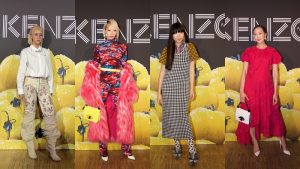 Quỳnh Anh Shyn “đọ” style không đụng hàng với các fashionista lừng lẫy tại show Kenzo