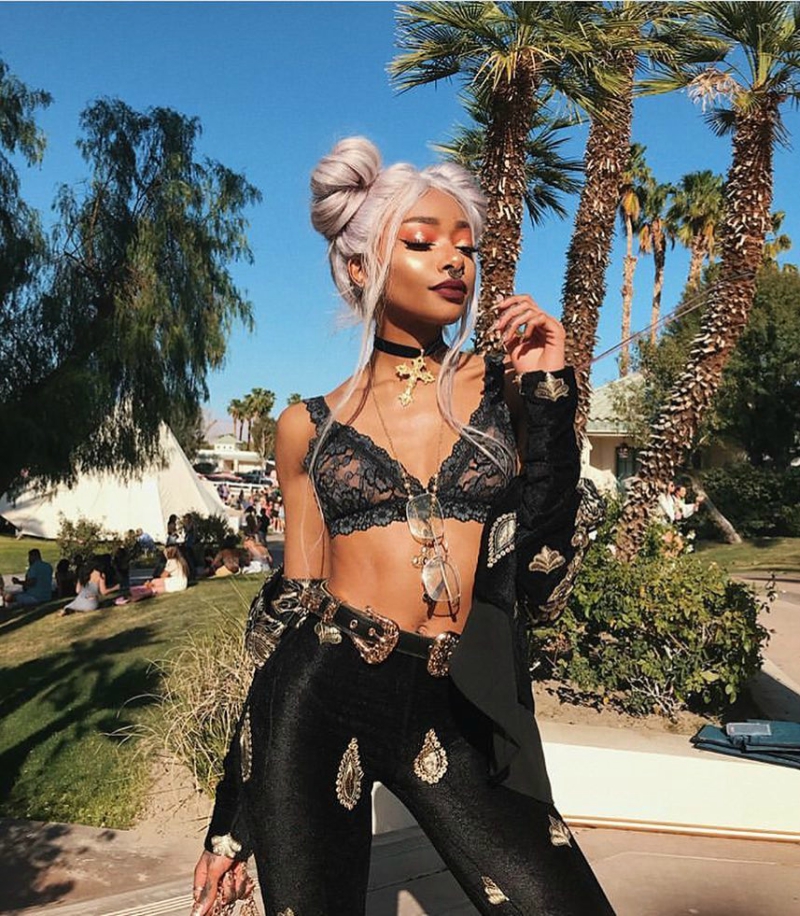 màu tóc thịnh hành tại Coachella 2019