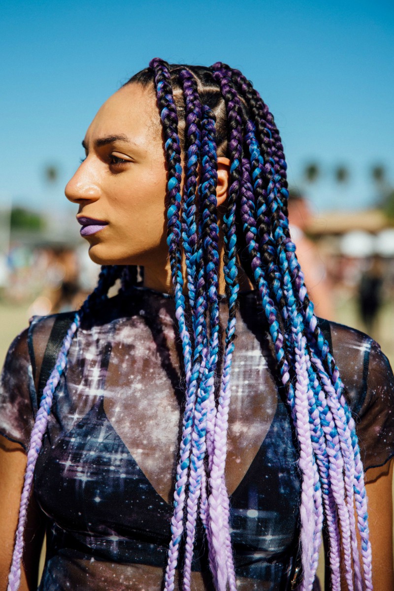 màu tóc thịnh hành tại Coachella 2019