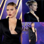 Scarlett Johansson khiến fan “ngạt thở” với bộ suit “hở bạo” của Tom Ford