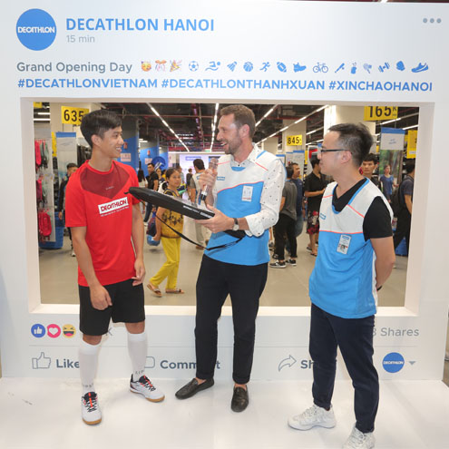 Decathlon – khai trương “mái nhà chung” dành cho người yêu thể thao tại Việt Nam