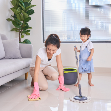 Dạy trẻ làm việc nhà – bí quyết để thành công trong tương lai