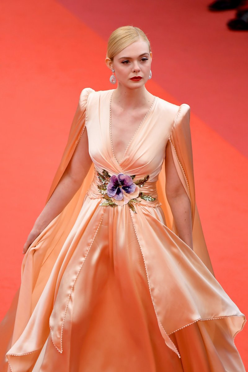 elle fanning, lhp cannes, gucci, valentino, dior, haute couture