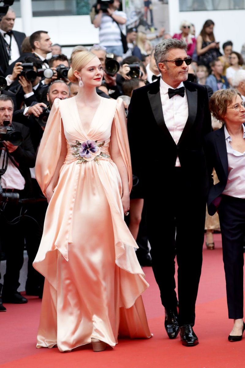 elle fanning, lhp cannes, gucci, valentino, dior, haute couture