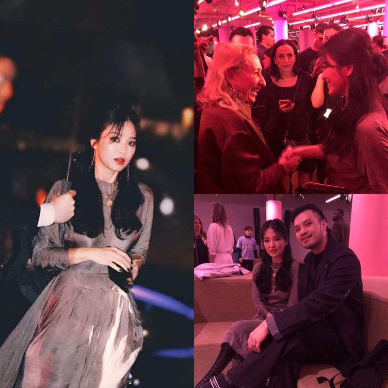 Song Hye Kyo bất ngờ xuất hiện trên hàng ghế đầu show Resort 2020 của Prada tại New York