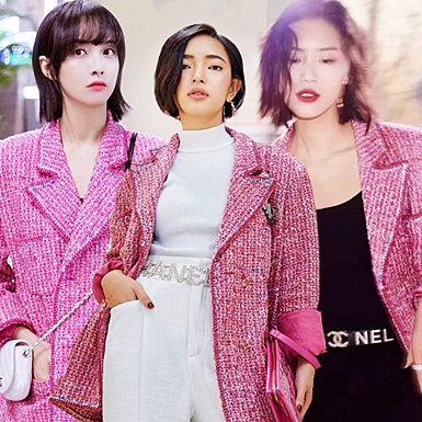 “Đụng hàng” áo khoác Chanel hơn 150 triệu, Châu Bùi sang chảnh lấn át Liu Wen, Victoria Song