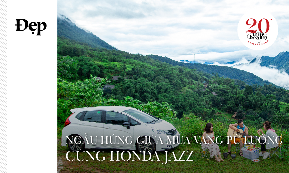 Ngẫu hứng giữa mùa vàng Pù Luông cùng Honda Jazz