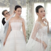 Minh Tú hóa thân thành cô dâu, đẹp tựa nữ thần trong bộ ảnh mới nhất của NTK Chung Thanh Phong