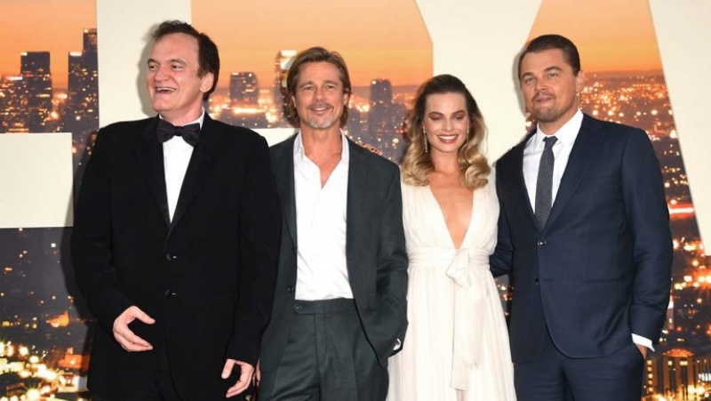 margot robbie, leonardo dicaprio, brad pitt, quentin tarantino, once upon a time in hollywood, công chiếu, chanel, haute couture