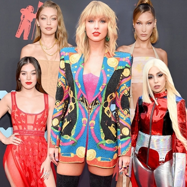 Taylor Swift tái xuất sang chảnh, “đọ dáng” gợi cảm với chị em Hadid trên thảm đỏ MTV VMAs 2019
