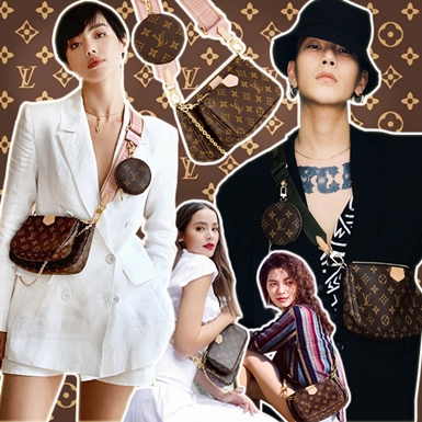 Vừa &quot;lên sóng&quot;, siêu phẩm túi 3 trong 1 của Louis Vuitton đã khiến Châu Bùi, Decao lẫn Rihanna ...