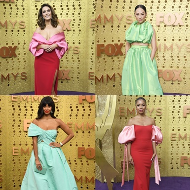 Điểm qua những bộ cánh rực rỡ sắc màu trên thảm đỏ Emmy 2019