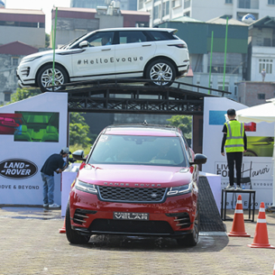 Range Rover Evoque mới và hành trình “Above & Beyond Tour” tại Hà Nội