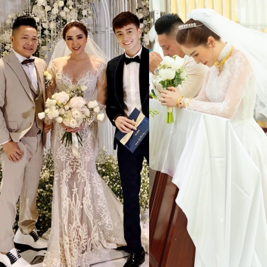 Cô dâu Bảo Thy rạng rỡ niềm hạnh phúc trong những thiết kế từ NTK Chung Thanh Phong