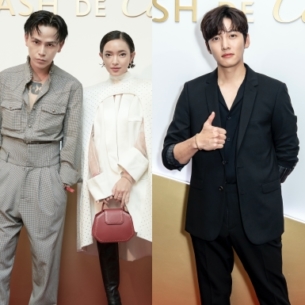 Châu Bùi, Decao “đụng độ” nam thần Ji Chang Wook tại sự kiện của Cartier ở Singapore