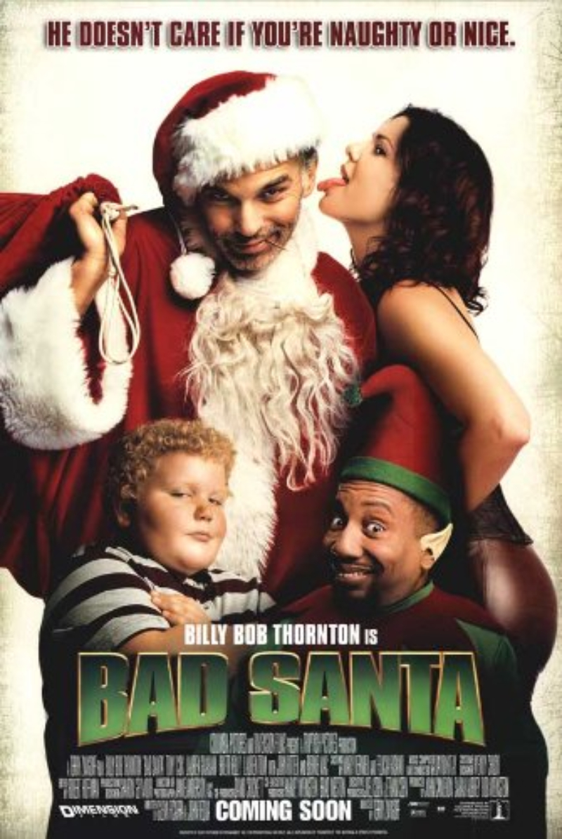 phim giáng sinh - poster phim bad santa