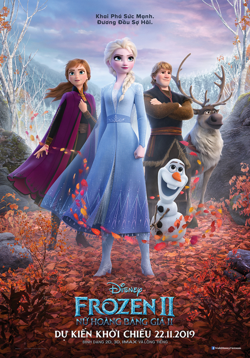 poster phim frozen 2