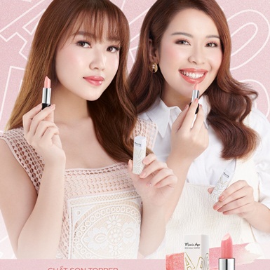 Ấn tượng 6 màu son trong BST son mới của 2 beauty blogger An Phương và Chloe Nguyễn