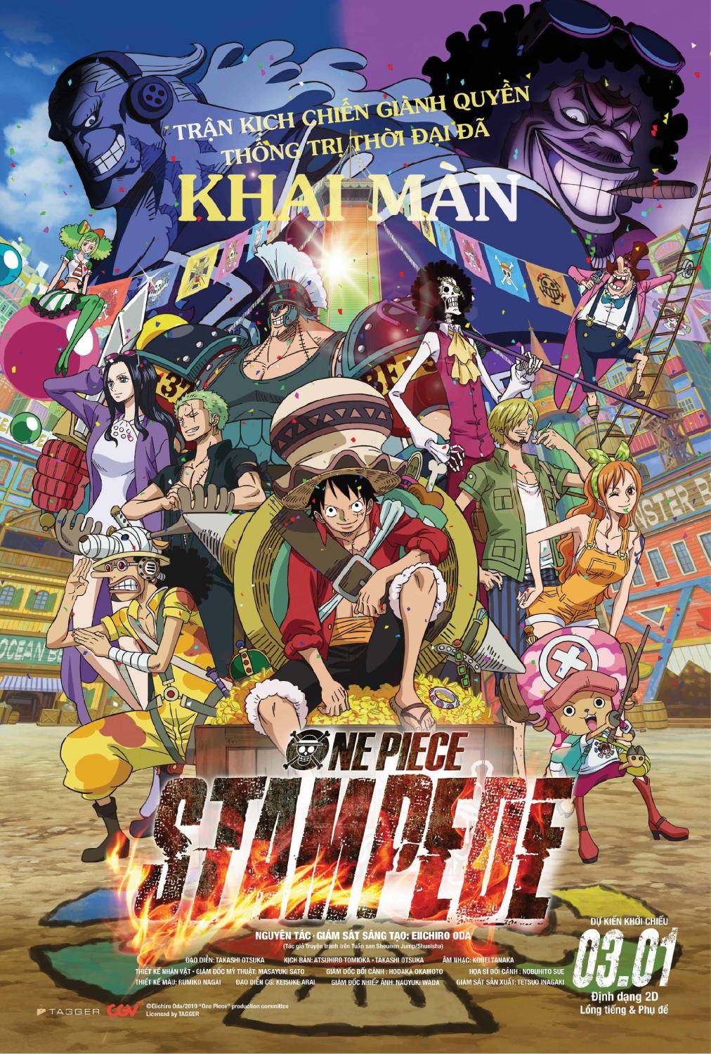 Bạn đã sẵn sàng cho Lễ hội Hải Tặc One Piece sắp tới chưa? Hãy cùng chúng tôi tận hưởng câu chuyện của bộ phim và chia sẻ cùng bạn bè nhé!