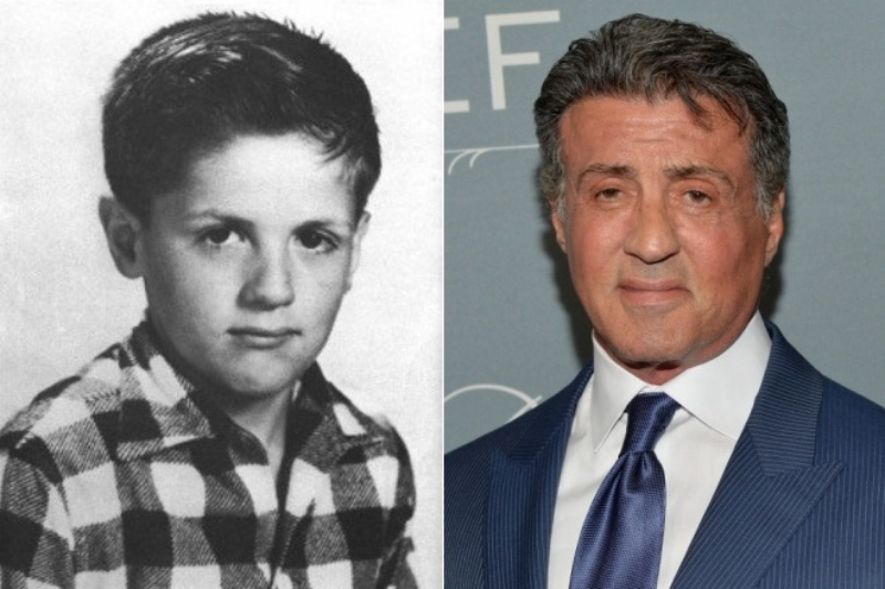 thuở bé của dv sylvester stallone