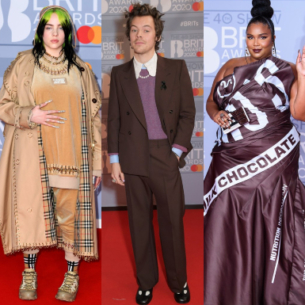 Harry Styles thu hút với giày Mary Janes, Lizzo “áp đảo” dàn sao với váy mô phỏng thanh chocolate tại thảm đỏ BRIT Awards 2020